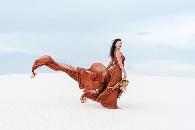 Epic Dress, Gorgeous Girl, White Sands. Can’t get any better than this I suppose? 🧡
Just finished editing my shoots from White Sands National Park and I can’t wait to start sharing them more!
.
.
.
Model: @nannisee 
HMU: @nataliaissa 
Dress: @chantellaurendesigns 
Styling: @traveling_weddings_with_taylor 
@rachelrose_weddingsandevents 
#newmexicoweddingphotographer #destinationweddingphotographer #destinationphotographer #travelphotographer #texasweddingphotographer #adventureelopement #adventuresession #sanddunes #newmexicophotographer #vogue #weddingdress #whitesands #dallasmakeupartist #newmexicomodel #highfashion #styledshoot #fashionphotographer #beautyphotographer #whitesandsnationalmonument #weddingplanner #elpasoweddingphotographer